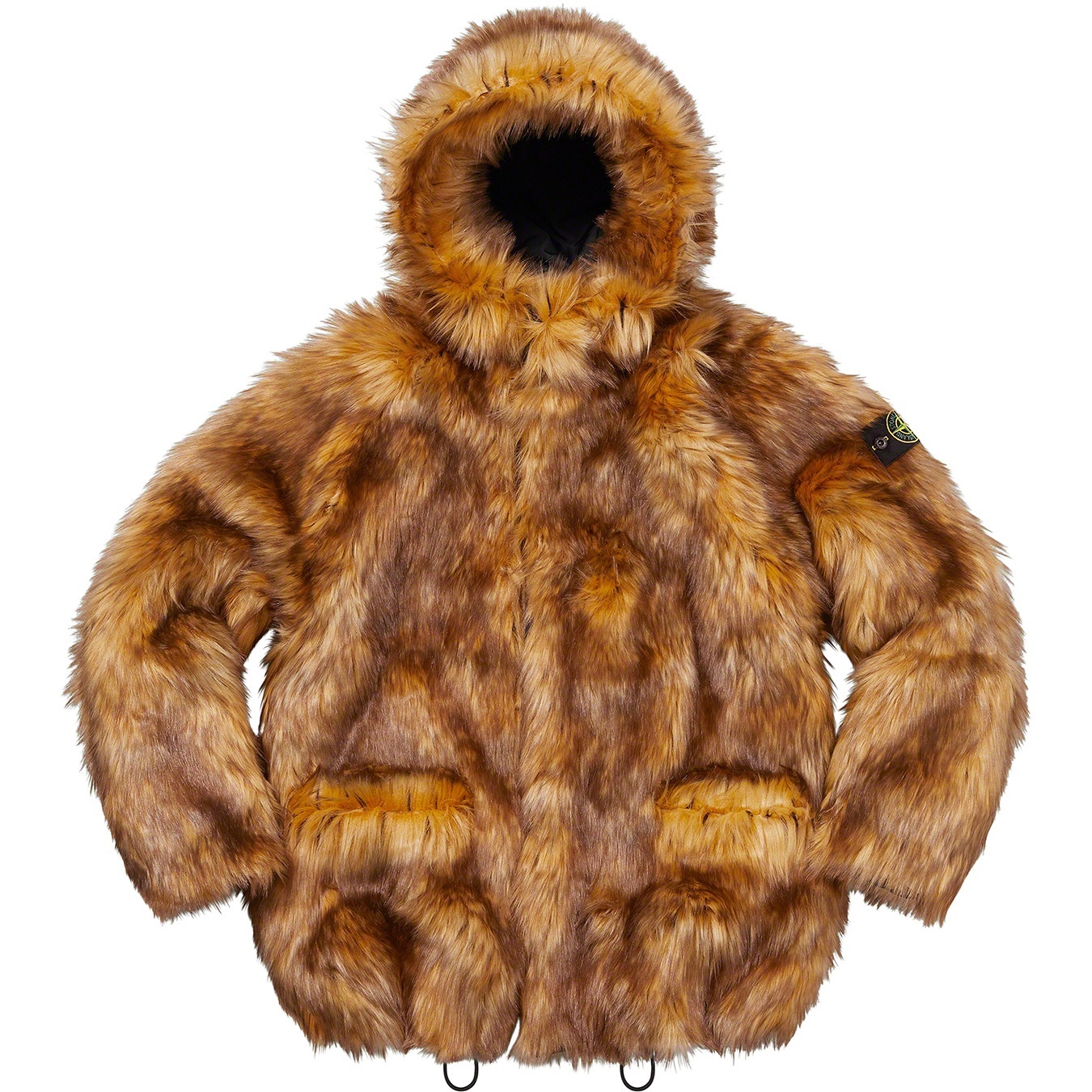 Supreme®/Stone Island® Formula Steel Reversible Faux Fur Parka view 13